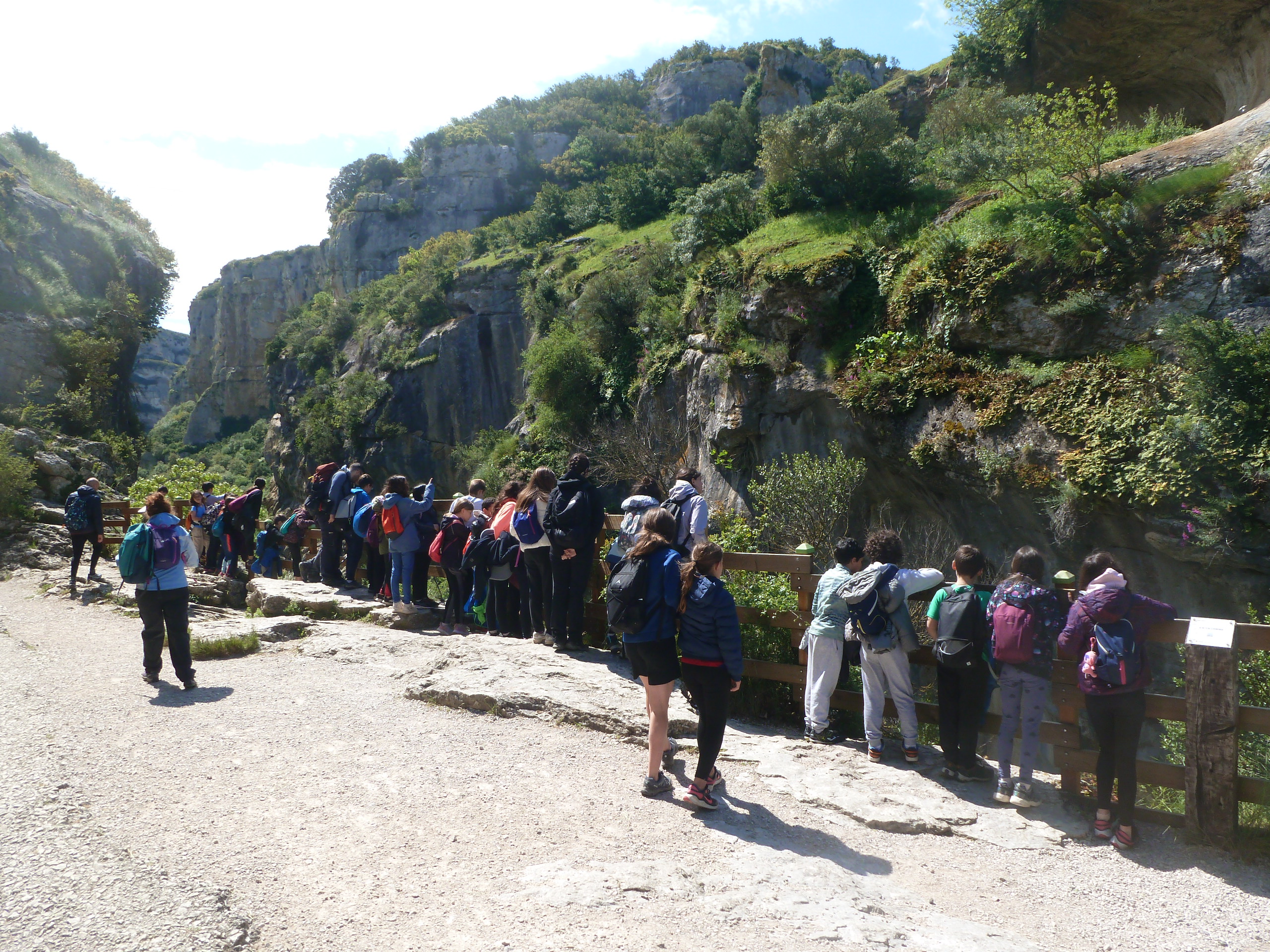 Visita a la Foz de Lumbier.